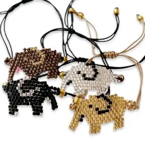 Bracelet Beaded Elephant