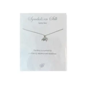 Necklace Rhino Silver