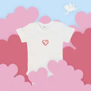 Baby Body with Red Elephant Heart