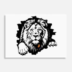 StreetCyber Lion Poster