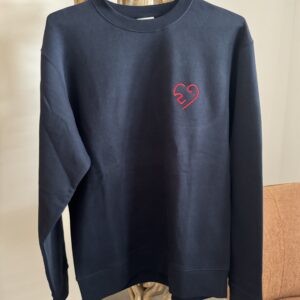 Sweater Elephant Heart Blue