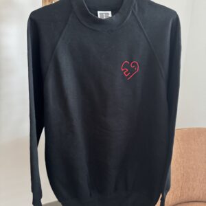 Sweater Elephant Heart Black